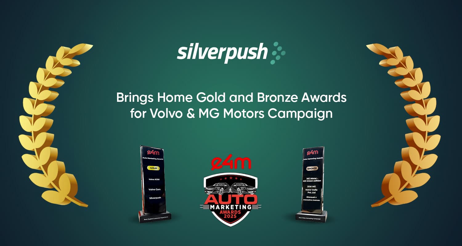 Silverpush Triumphs at E4M Auto Marketing Summit & Awards 2025 with Gold & Bronze Wins!
